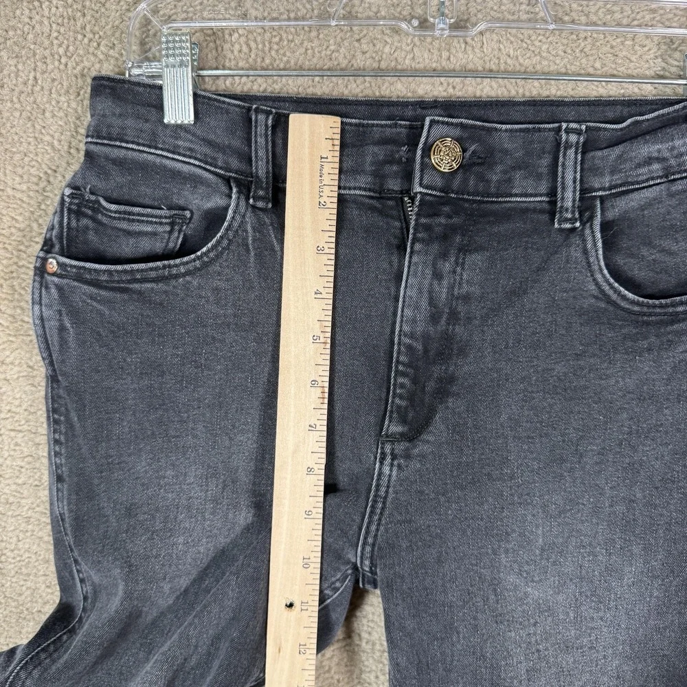 DL1961 Patti Straight Jeans Womens 28 Gray High Rise Vintage Ankle Crop‎ Denim